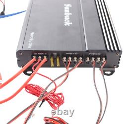 Sunbuck SK-990.4 Stereo Amplifier OE Audio OEP-693CX Speaker HiFi Car Audio Set