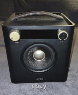 TDK TP6701BLK Life on Record Sound Cube Audio System Used