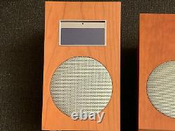 TIVOLI AUDIO Model 10 Stereo AM / FM Clock Radio Speakers with Remote Boxed
