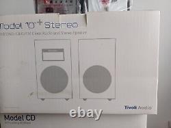 TIVOLI AUDIO Model 10 Stereo DAB/AM / FM Clock Radio&Speakers with Remote Boxed
