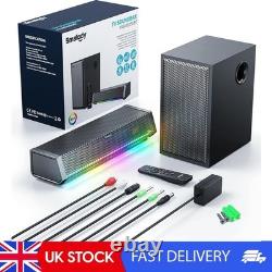 TV Speakers, Home Theater Speaker Wireless Audio Sound Bar TV Speaker + Bass