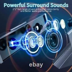 TV Speakers, Home Theater Speaker Wireless Audio Sound Bar TV Speaker + Bass