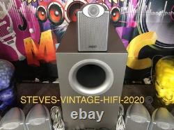 Tannoy FX5.1 Surround Sound Speaker System SILVER N/MINT SERVICED L@@K FREE Pp