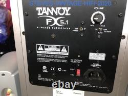 Tannoy FX5.1 Surround Sound Speaker System SILVER N/MINT SERVICED L@@K FREE Pp