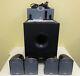 Tannoy Sfx 5.1 Surround Sound Home Theatre System Speakers Tested Black