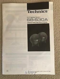 Technics Hi-Fi Speaker System SB-S30A