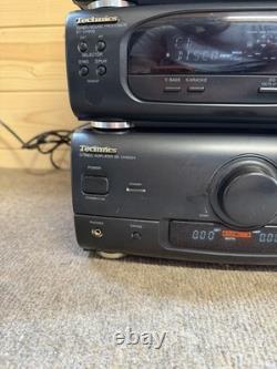 Technics SC-CH550 CD Stereo Sound System Fully Working No Speakers