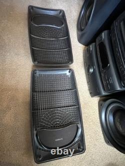Technics SC-CH550 CD Stereo Sound System Working With Speakers