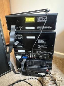 Technics SC-CH550 CD Stereo Sound System Working With Speakers