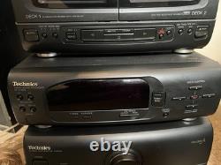 Technics SC-CH550 CD Stereo Sound System Working With Speakers