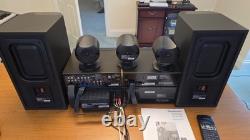 Technics Sc-ca1080 CD Stereo System + Remote/manual/ 5 Speaker Surround Sound