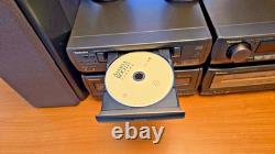 Technics Sc-ca1080 CD Stereo System + Remote/manual/ 5 Speaker Surround Sound