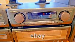 Technics Sc-ca1080 CD Stereo System + Remote/manual/ 5 Speaker Surround Sound
