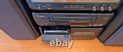Technics Sc-ca1080 CD Stereo System + Remote/manual/ 5 Speaker Surround Sound