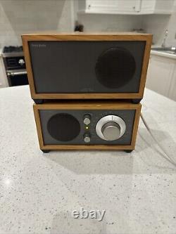 Tivoli Audio Henry Kloss Model Two AM/FM stereo radio external speaker Grey POST