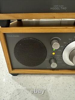 Tivoli Audio Henry Kloss Model Two AM/FM stereo radio external speaker Grey POST