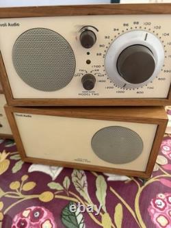 Tivoli Audio Model Two Henry Kloss Stereo Table Radio + CD Player + Speaker