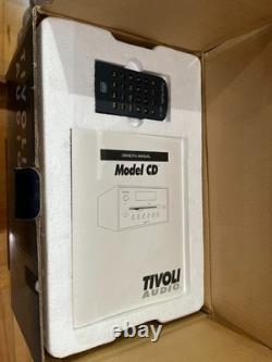 Tivoli Audio, model DAB, CD 1, stereo speaker. See description. Walnut/beige