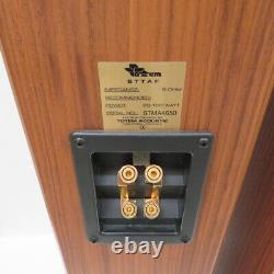 Totem Sttaf stereo speakers with claw feet ideal audio