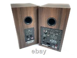 Triangle LN01A Active Bookshelf Speaker Set in Chestnut