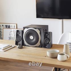 Trust Tytan 2.1 PC Speakers with Subwoofer, 120W (60W RMS), UK Plug, Sound