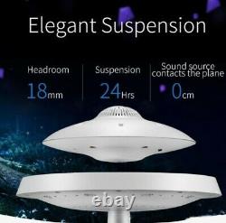 UFO Magnetic Levitating Desktop Lamp with Bluetooth Stereo Wireless Speaker