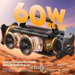 Ultra-Portable Waterproof Bluetooth Speaker Crystal Clear Sound for Parties