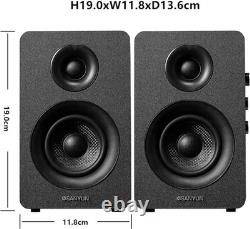 Versatile 3-Inch Bluetooth Speakers with Dynamic Sound Perfect for PC and Home