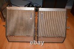 Vintage AKAI SS-50 Stereo Phonic Sound HI-FI Speakers RETRO MID-CENTURY Japan
