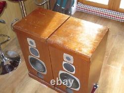 Vintage Castle Conway IIA HiFi Stereo Speakers, Classic British Audio Product