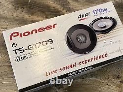 Vintage Pioneer TS-G1709 Car Audio Stereo Speakers 170w Pair NEW