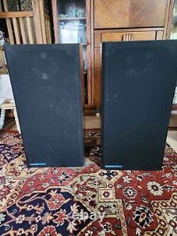 Vintage Rare Kenwood LS1000 Stereo Speakers 2 Way