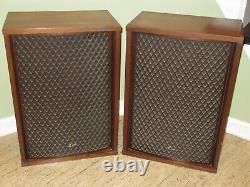 Vintage SANSUI SP-3500 4 Way 6 Speakers Stereo Wood Cabinets 100W Audio in Ohio