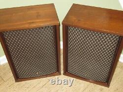 Vintage SANSUI SP-3500 4 Way 6 Speakers Stereo Wood Cabinets 100W Audio in Ohio