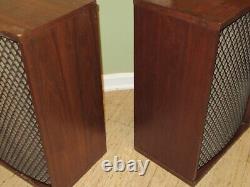 Vintage SANSUI SP-3500 4 Way 6 Speakers Stereo Wood Cabinets 100W Audio in Ohio