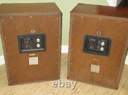 Vintage SANSUI SP-3500 4 Way 6 Speakers Stereo Wood Cabinets 100W Audio in Ohio