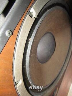 Vintage SANSUI SP-3500 4 Way 6 Speakers Stereo Wood Cabinets 100W Audio in Ohio