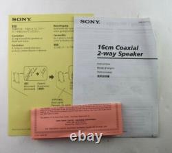 Vintage Sony XS-F1620 6 1/2 2-Way 140w 6.5 Car Audio Stereo Speakers Pair New