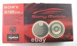 Vintage Sony XS-F1620 6 1/2 2-Way 140w 6.5 Car Audio Stereo Speakers Pair New