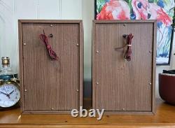 Vintage Speaker Cab Kenwood N353 100W 6OHM 2Way Bookshelf Stereo Speakers