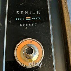 Vintage Zenith Circle Of Sound Solid State Stereo Turntable With Speakers