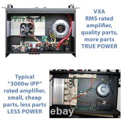 Vonyx VXA 1200 MKII 2-Channel Power Amplifier 1200W DJ Sound System
