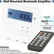 Wall Mounted Micro Bluetooth Amplifier Stereo Hifi Bathroom/kitchen Music Kit