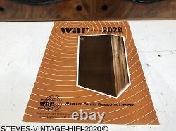 Western Audio Research Limited Series II 2020 LoudSpeakers (WAR) ULTRA RARE L@@K