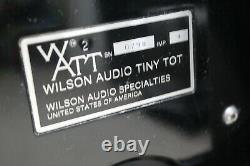 Wilson Audio Watt Puppy Tiny Tot Floor standing stereo speakers