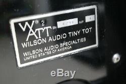 Wilson Audio Watt Puppy Tiny Tot Floor standing stereo speakers