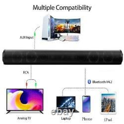 Wireless Bluetooth Sound bar Speaker Surround Stereo Home Theater TV Projector