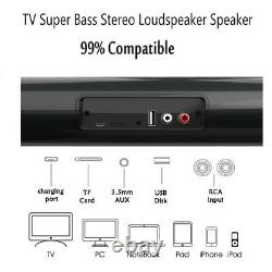 Wireless Bluetooth Sound bar Speaker Surround Stereo Home Theater TV Projector