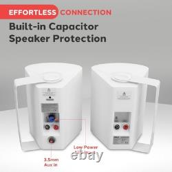 Wireless Speakers Outdoor/Indoor Bluetooth Speakers Wall Mounted Waterproof AUX