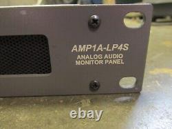 Wohler AMP1A-LP4S analog audio monitor Ultra-Nearfield Stereo Speaker Monitoring